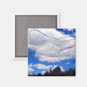 Blasen Magnet (Vorderseite/Rückseite)