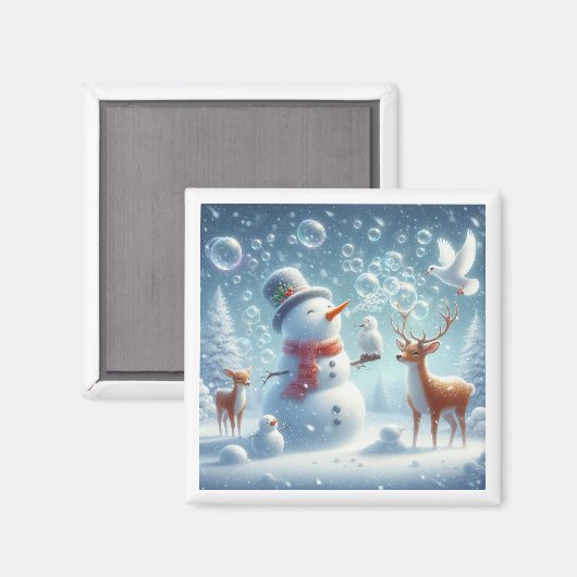 Blasen-Magnet Magnet (Vorderseite/Rückseite)