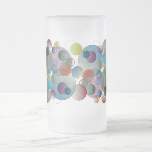 Blasen Mattierte Tasse (Mittel)