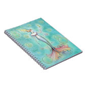 Blasen Mermaid-Notebook Notizblock (Rechte Seite)