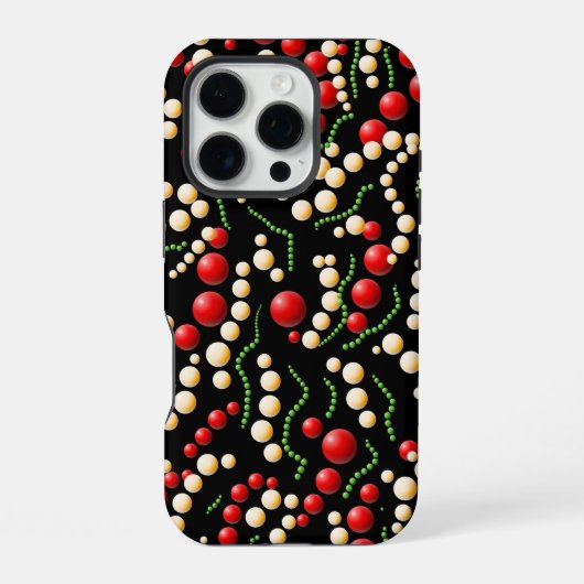 Blasen-Muster iPhone Hülle (Rückseite)