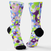 Blasen-Muster Socken (Gewinkelt)