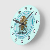 Blasen Mystic Mermaid Uhr (Winkel)