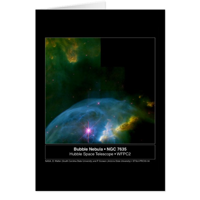 Blasen-Nebelfleck 7635 Hubble Teleskop (Vorne)