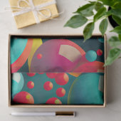 Blasen Pop Art Decoupage Tissue Paper Seidenpapier (Geschenk)