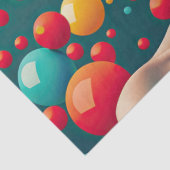 Blasen Pop Art Decoupage Tissue Paper Seidenpapier (Detail)