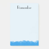 Blasen Post-it Klebezettel (Vorderseite)