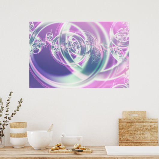 Blasen Poster (Küche)