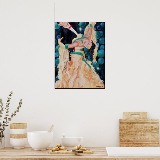 Blasen Poster (Küche)