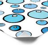 Blasen Poster (Ecke)