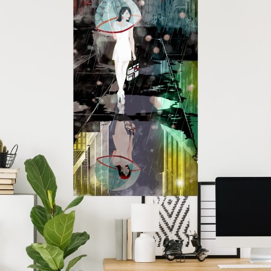 Blasen Poster (Heimbüro)