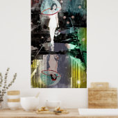 Blasen Poster (Küche)