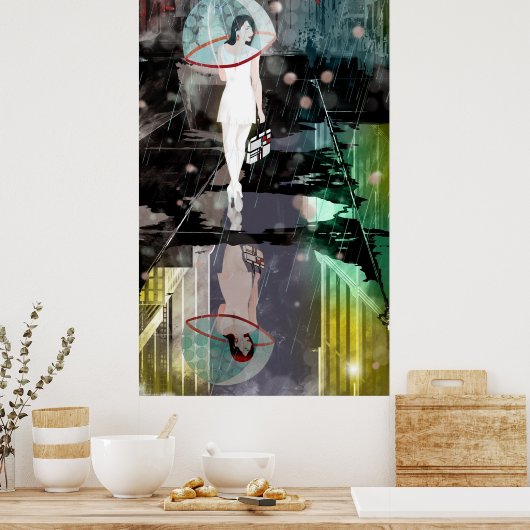 Blasen Poster (Küche)