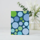 Blasen Postkarte (Stehend Vorderseite)