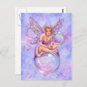 Blasen Postkarte (Vorne/Hinten)