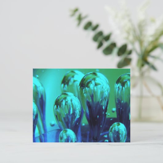 Blasen Postkarte (Stehend Vorderseite)