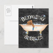 Blasen Postkarte (Vorne/Hinten)