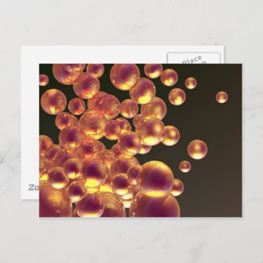 Blasen Postkarte (Vorne/Hinten)