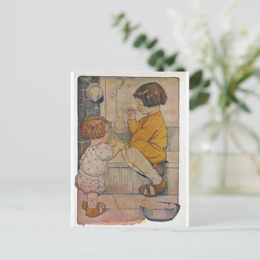 Blasen Postkarte (Stehend Vorderseite)