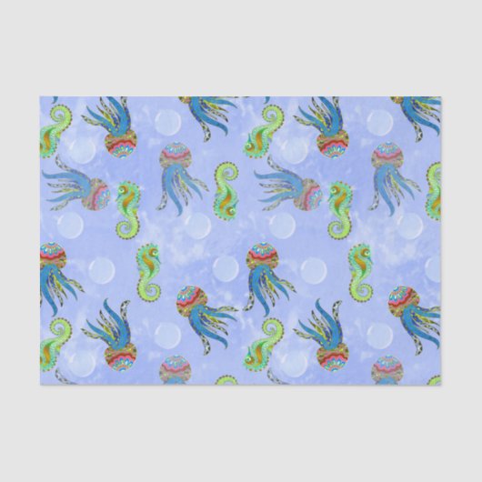 Blasen Seidenpapier (Vorderseite)