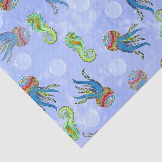 Blasen Seidenpapier (Ausschnitt)