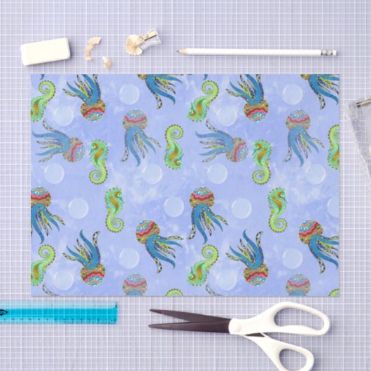 Blasen Seidenpapier (Handwerk)