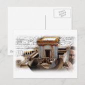 Blasen Sie den Shofar in Zion Postkarte (Vorne/Hinten)