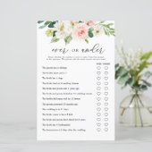 Blasen Sie die Blüte über oder unter der Brautpart (Stehend Vorderseite)