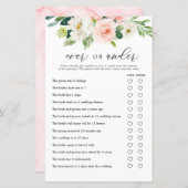 Blasen Sie die Blüte über oder unter der Brautpart (Vorne/Hinten)