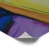 blasen Sie Ihr Funky Horn Poster (Ecke)