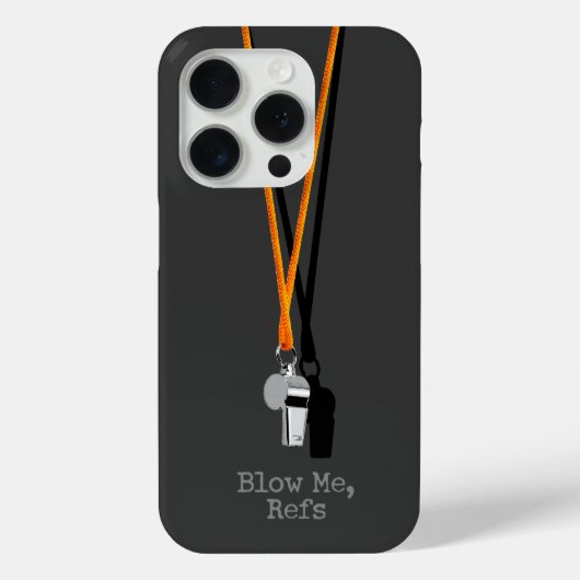 Blasen Sie mir, Refs Case-Mate iPhone Hülle (Rückseite)