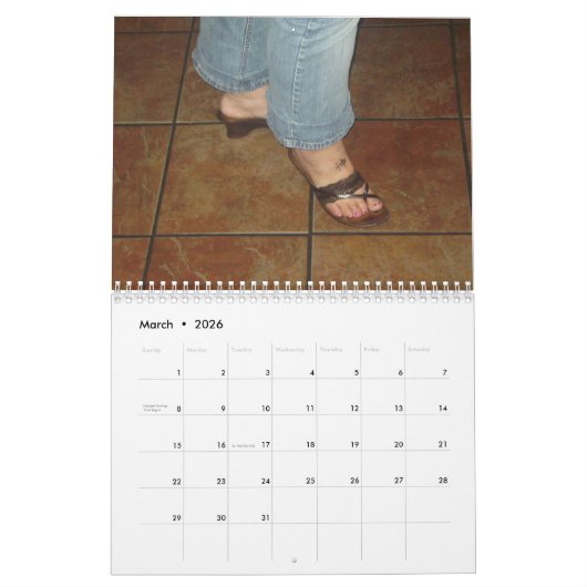 Blasen-Terminkalender Kalender (Mär 2026)