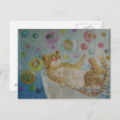 Blasen-Traum Postkarte (Vorne/Hinten)