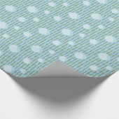 Blasen und Algenwackelpapier Geschenkpapier (Ecke)