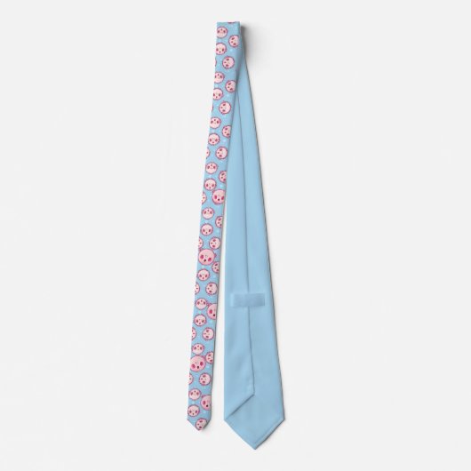 Blasen und Blasen Neck Tie Krawatte (Rückseite)