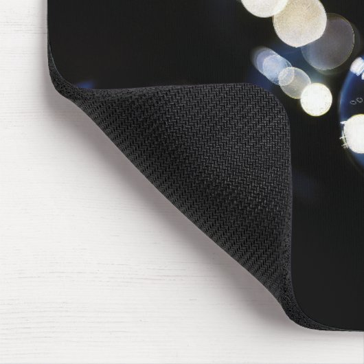 Blasen und Bokeh Design Mousepad (Ecke)