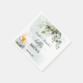 Blasen und Brände Serviette (Ecke)