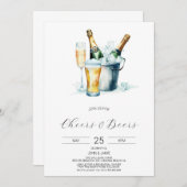 Blasen und Brötchen Einladung (Vorne/Hinten)