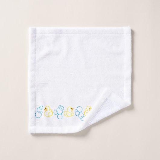 Blasen und Ducks Set (Waschlappen)