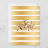 Blasen und Getränke Paare Dusche Herbst Herbst Einladung (Rückseite)