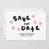 Blasen und Herz speichern die Termine (Vorderseite)