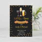 Blasen und Party Einladung (Stehend Vorderseite)