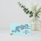 Blasen Visitenkarte (Stehend Vorderseite)