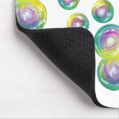 Blasen von Iridescent Rainbow Soap Bubbles Mousepad (Ecke)