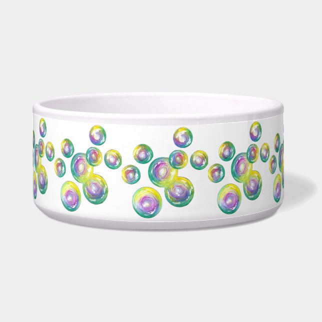 Blasen von Iridescent Rainbow Soap Bubbles Napf (Vorderseite)
