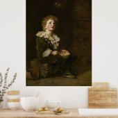 Blasen von John Everett Millais Poster (Küche)