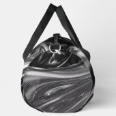 Blasen von Silbermetall Duffle Bag (Rechts)