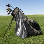 Blasen von Silbermetall Golfhandtuch (Gras)