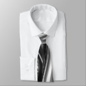 Blasen von Silbermetall Krawatte (Gebunden)