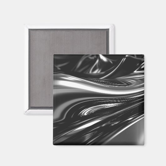 Blasen von Silbermetall Magnet (Vorderseite/Rückseite)